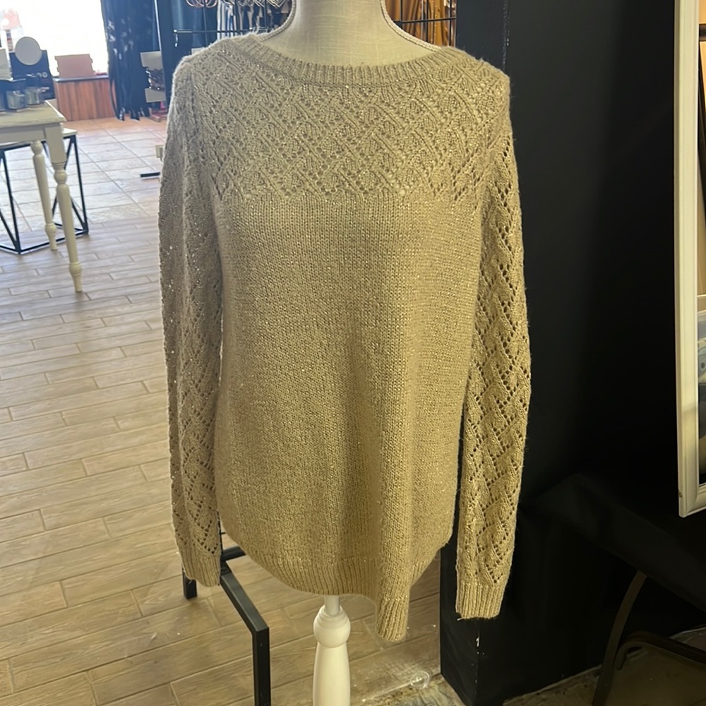 Maurices tan sweater